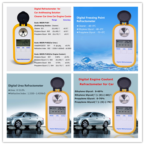 Brix Meter Refractometer for Propylene Glycol Antifreeze Technical Data