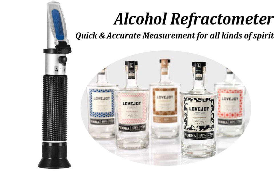 Alcohol Handheld Refractometer for Alcohol