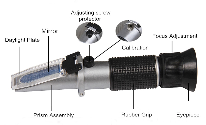 Handheld Wine Refractometer Wine Brix Refractometer