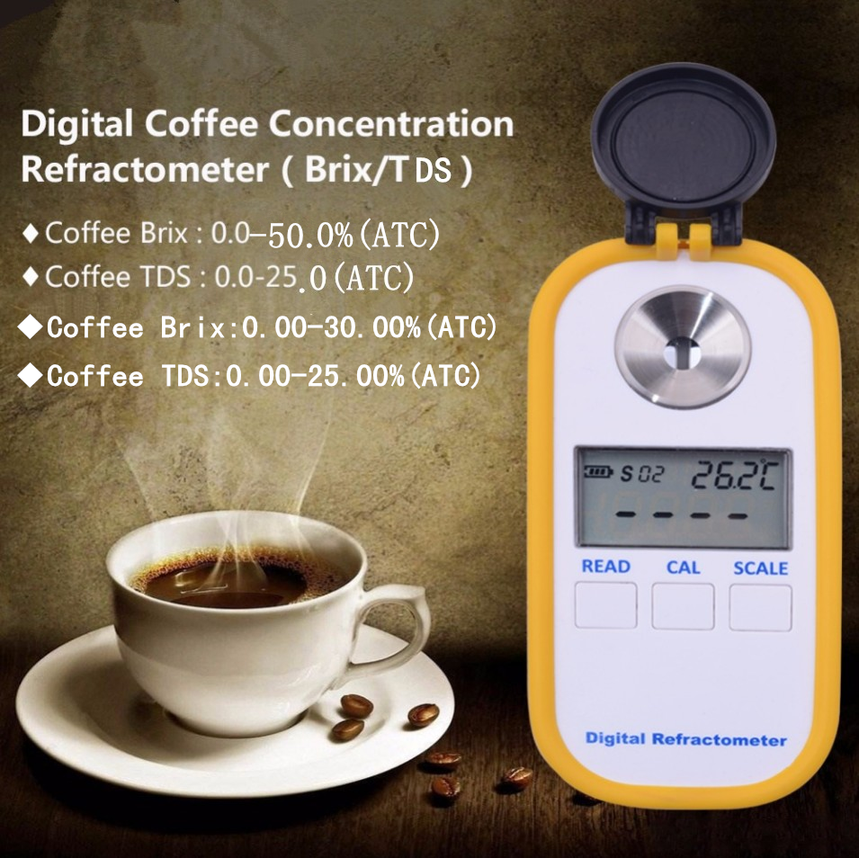 Brix Coffee Concentration Refractometer Technical Data